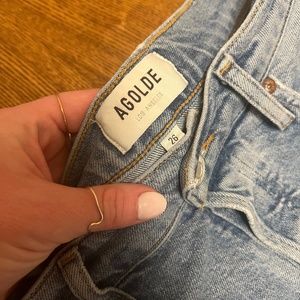 AGOLDE '90s Pinch-Waist Straight Jeans Size 26